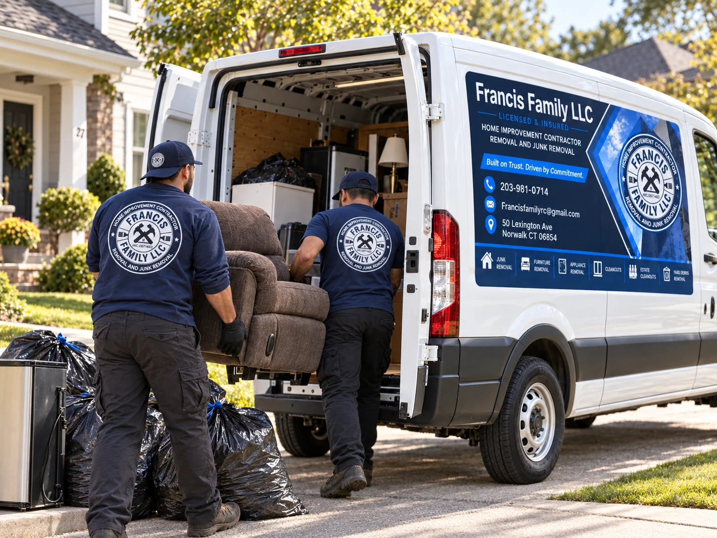 Service illustration: Curbside furniture pickup