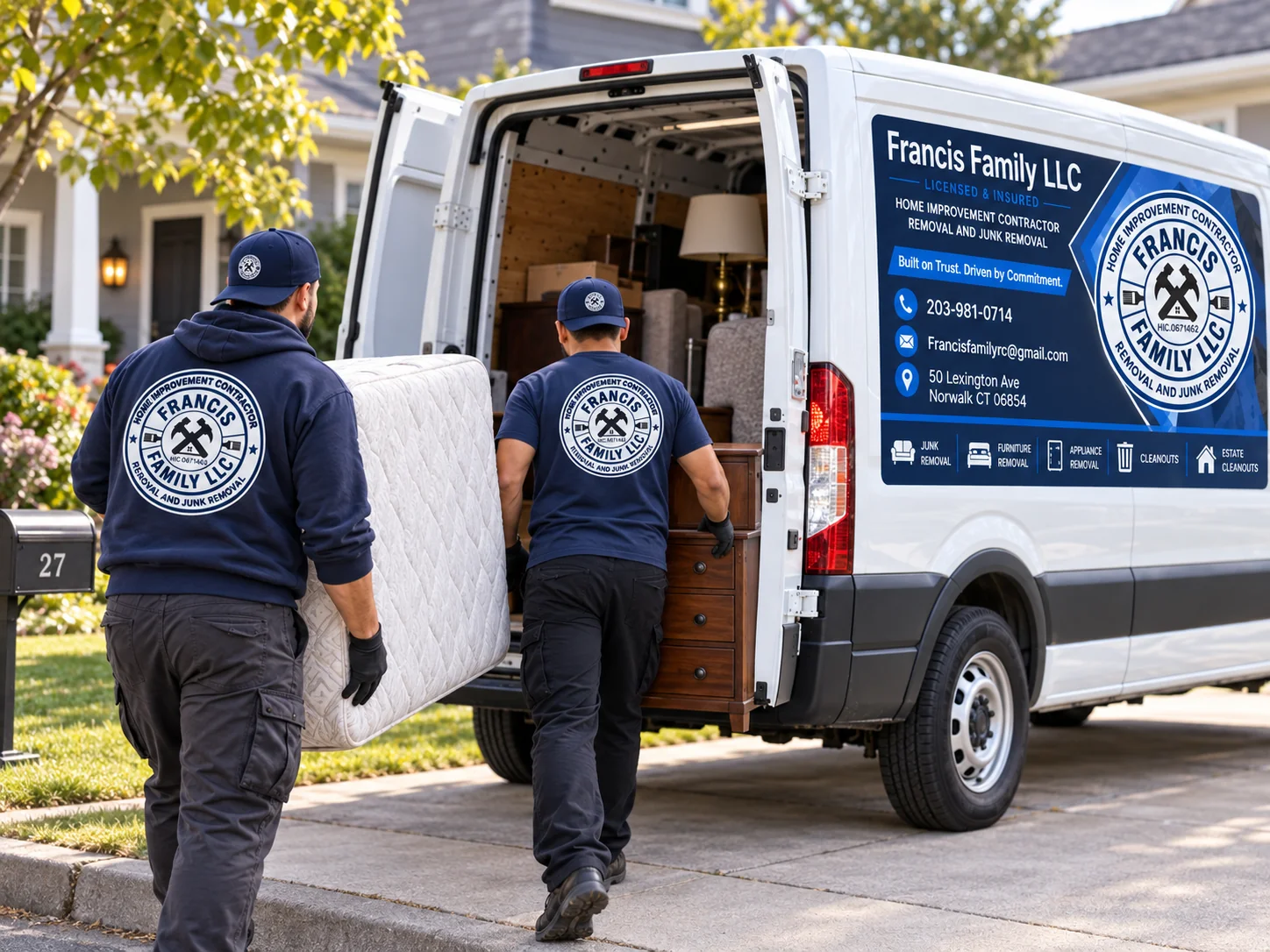 Service illustration: Mattress pickup