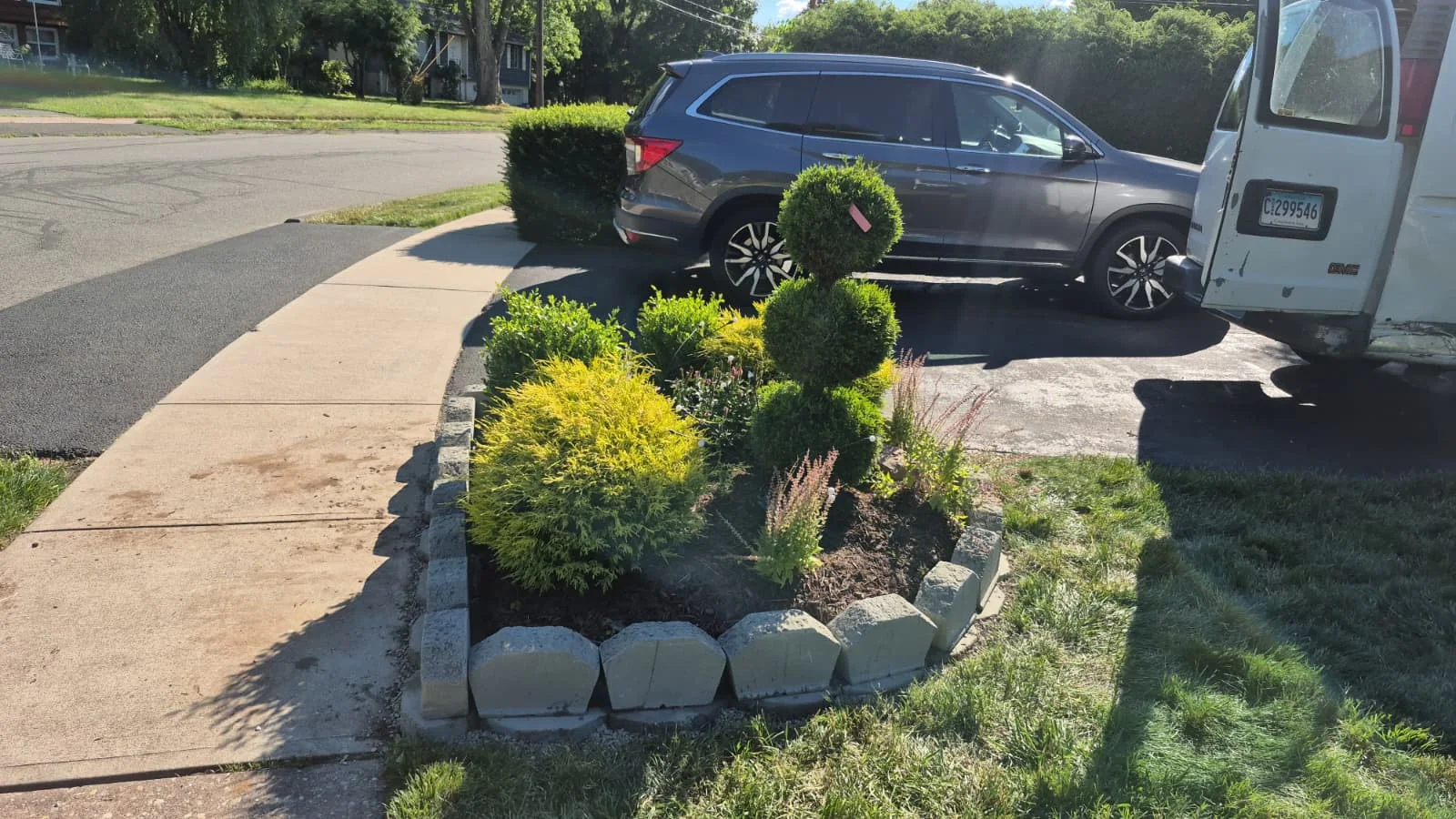 Finished Francis Family LLC landscaping detail