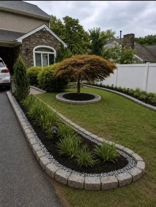 Completed Francis Family residential landscape project
