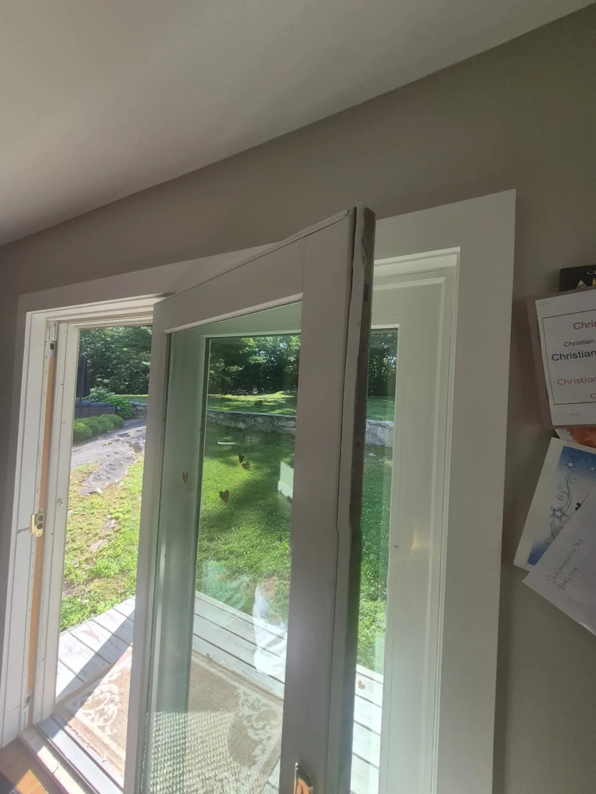 Finished window and door improvement
